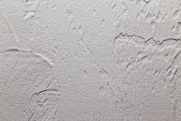 wall with white plaster applied as a background