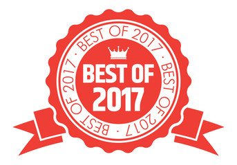 Obraz premium Best of 2017 Badge