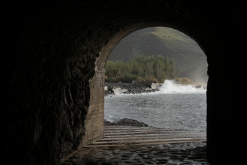 Tunnel vers l'océan