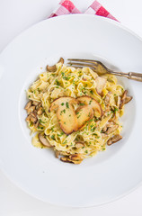 tagliatelle ai funghi porcini