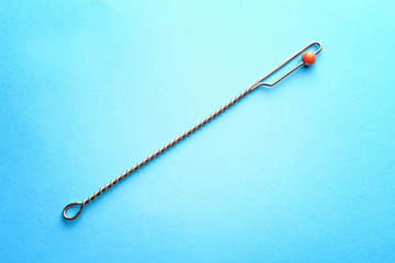 Logopedic tool for speech correction on color background