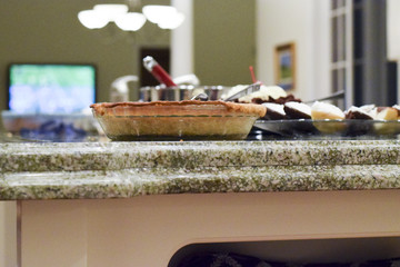 Thanksgiving potluck pies and desserts