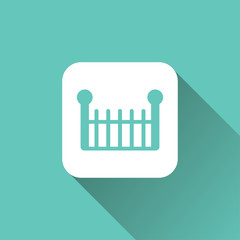 flat fence icon