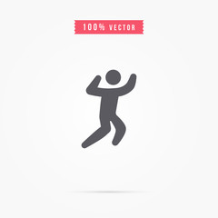 man dancing icon