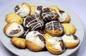 sweet in plate