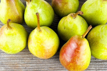Pears isolated on white background