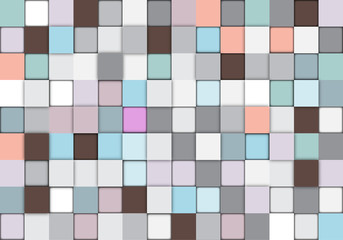 background. Illustration of abstract texture with squares. Pattern design for banner, poster, flyer 