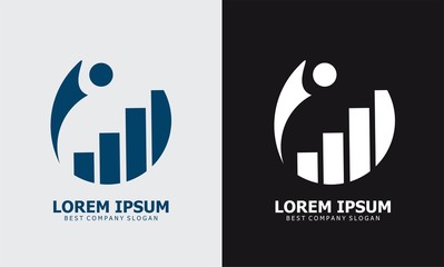 people success business logo