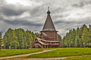 Георгиевская церковь. Государственный музей деревянного зодчества и народного искусства северных районов России "Малые Корелы". Двинский сектор. Архангельская область © aphonua