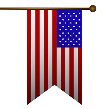 Isolated flag icon