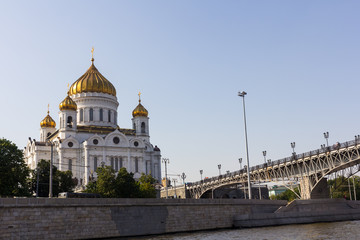 Obraz premium Christ the Savior Cathedral in Moscow