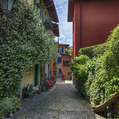 Back street in Bellagio, Italy