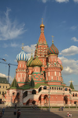 Fototapeta na wymiar St. Basil's Cathedral, Moscow.