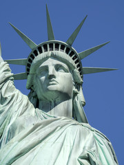 Fototapeta premium Statua Wolności - Liberty Island, New York Harbor, NY, Stany Zjednoczone, USA