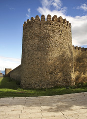 Batonis-Tsikhe Fortress in Telavi. Georgia   