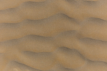 Texture of sand on the beach