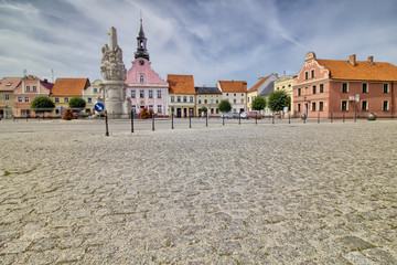 Rydzyna Rynek Główny - Ratusz © sanzios