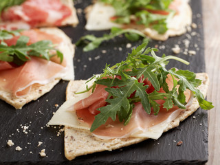 Sandwiches with Prosciutto