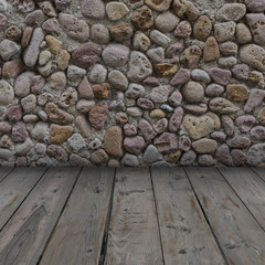 rustic emty room for background with texture and structure