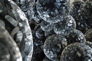 Abstract metallic background