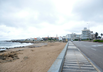 Sidewalk Punta del leste 