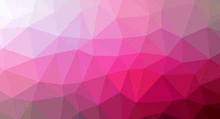 Obraz premium Abstract modern polygonal background based on geometric shapes of triangles of different sizes.