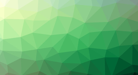 Abstract modern polygonal background based on geometric shapes of triangles of different sizes.