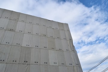 工事中の仮囲い