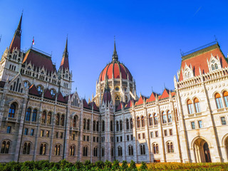 Fototapeta na wymiar Visiting Budapest in Hungary