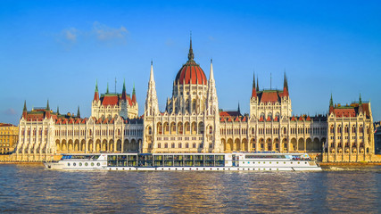 Fototapeta na wymiar Visiting Budapest in Hungary