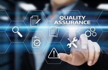 Quality Assurance Service Guarantee Standard Internet Business Technology Concept