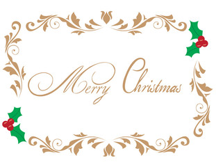 Vector Christmas Frame