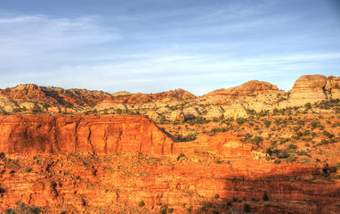 Escalante River Canyon at Sunset