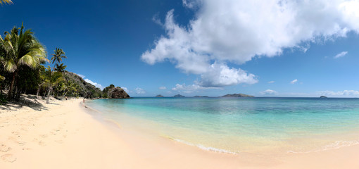 panorama, Mana Island, Fiji