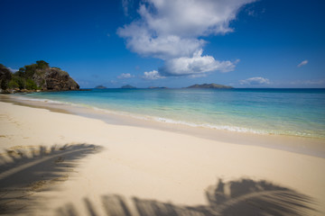 beach, Mana Island, Fiji