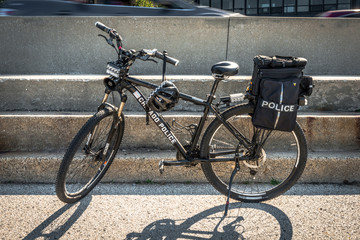 Chicago Police bicycle 