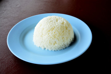 Steamed rice dish
