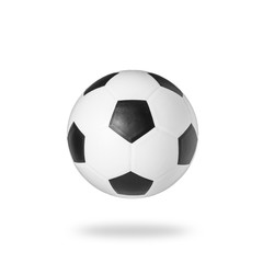 Soccer ball Studio shot and isolated on white background