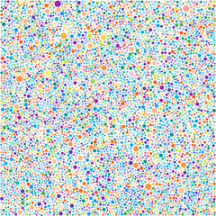 Multicolor Bubbles Circles Dots Abstract