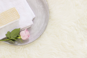 Spa Stilleben flatlay