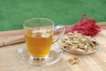 Chrysanthemum juice.