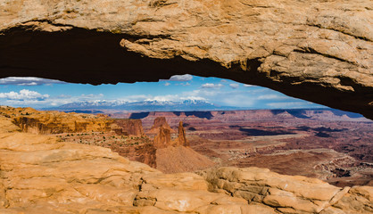Canyonlands National Park Island in the Sky Trail Hike Landscape