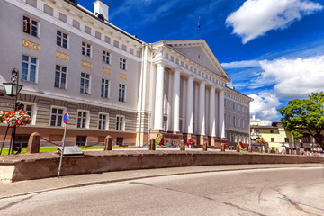 The oldest university in the Baltics, Tartu, Estonia, campus, education