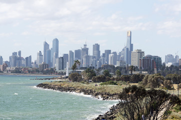 City view from Elwood