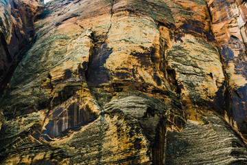 Calf Creek Trail Utah Water Fall Rock Landscape