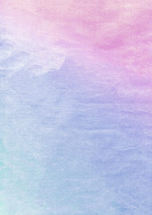 Fototapeta premium Gradient pink to blue textured grunge paper backbround
