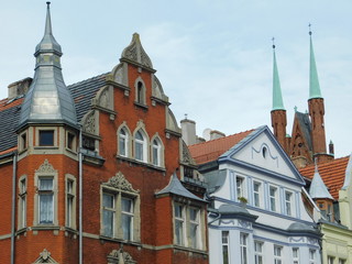 Architecture of Polish city Swiebodzin