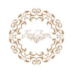 Circular arabic pattern