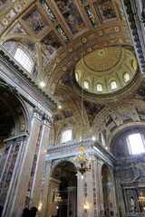 Obraz premium Particolare della chiesa di Gesù nuovo ,Napoli