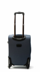 a suitcase with wheels